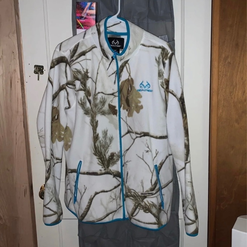 Realtree Fleece Camo Full Zip Jacket